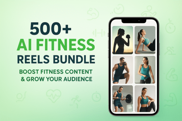 💪 500+ AI Fitness Reels Bundle – Elevate Your Fitness Content! 🏋️‍♂️🔥