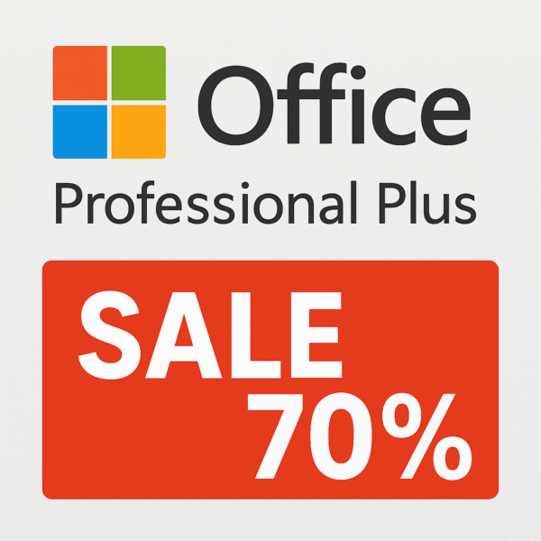 Microsoft Office Professional Plus – Unlock Productivity at 70% OFF 🔥